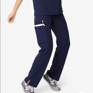 Figs Navy Kade Scrub Pants - M Tall